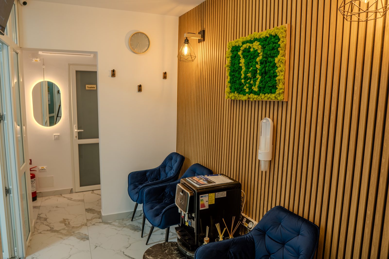 Recepția și sala de așteptare